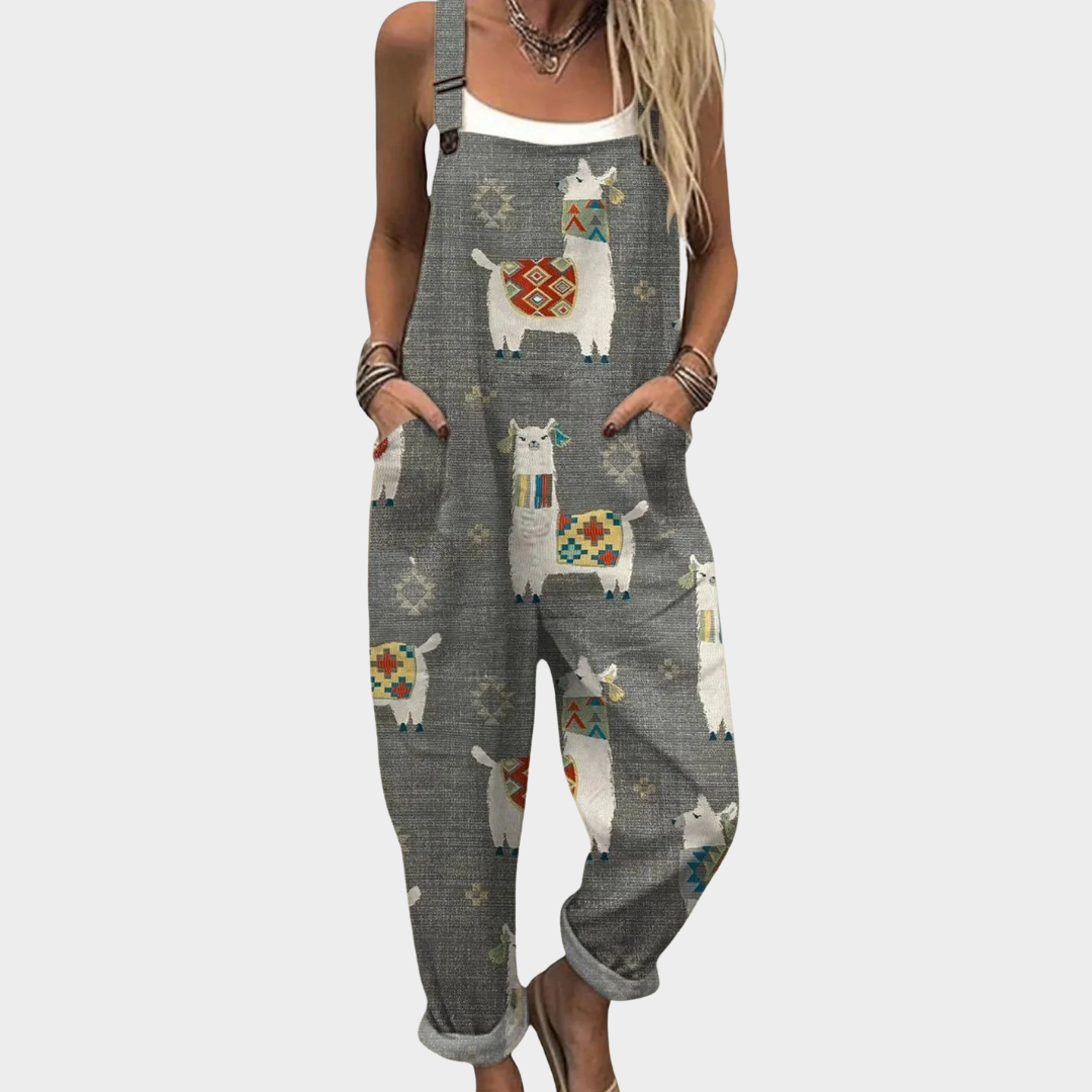 Etta | Dove Grey Overalls