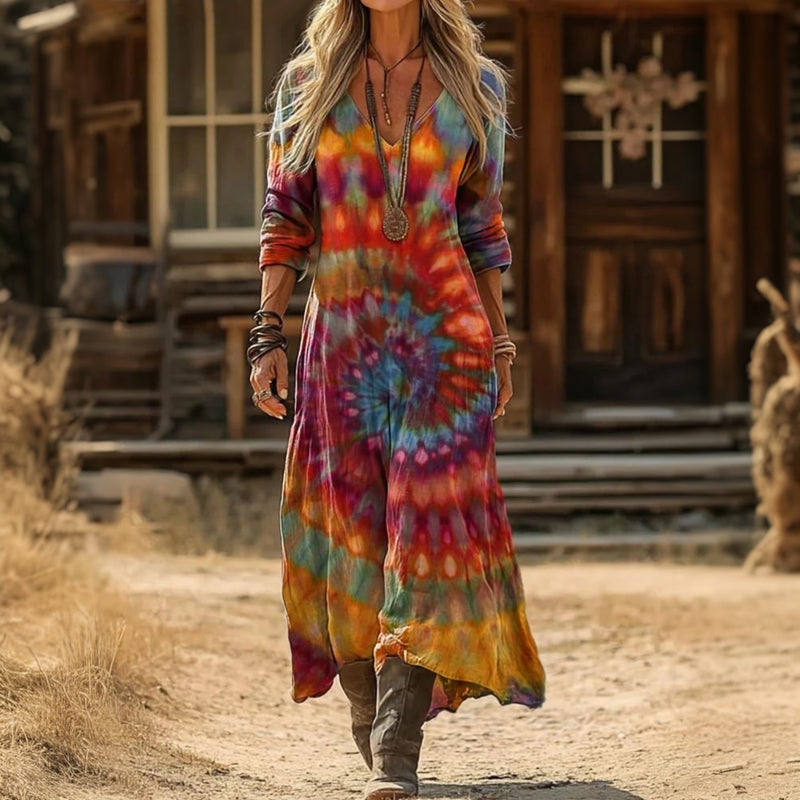Mercy | Vintage-Inspired Long Sleeve Casual Dress