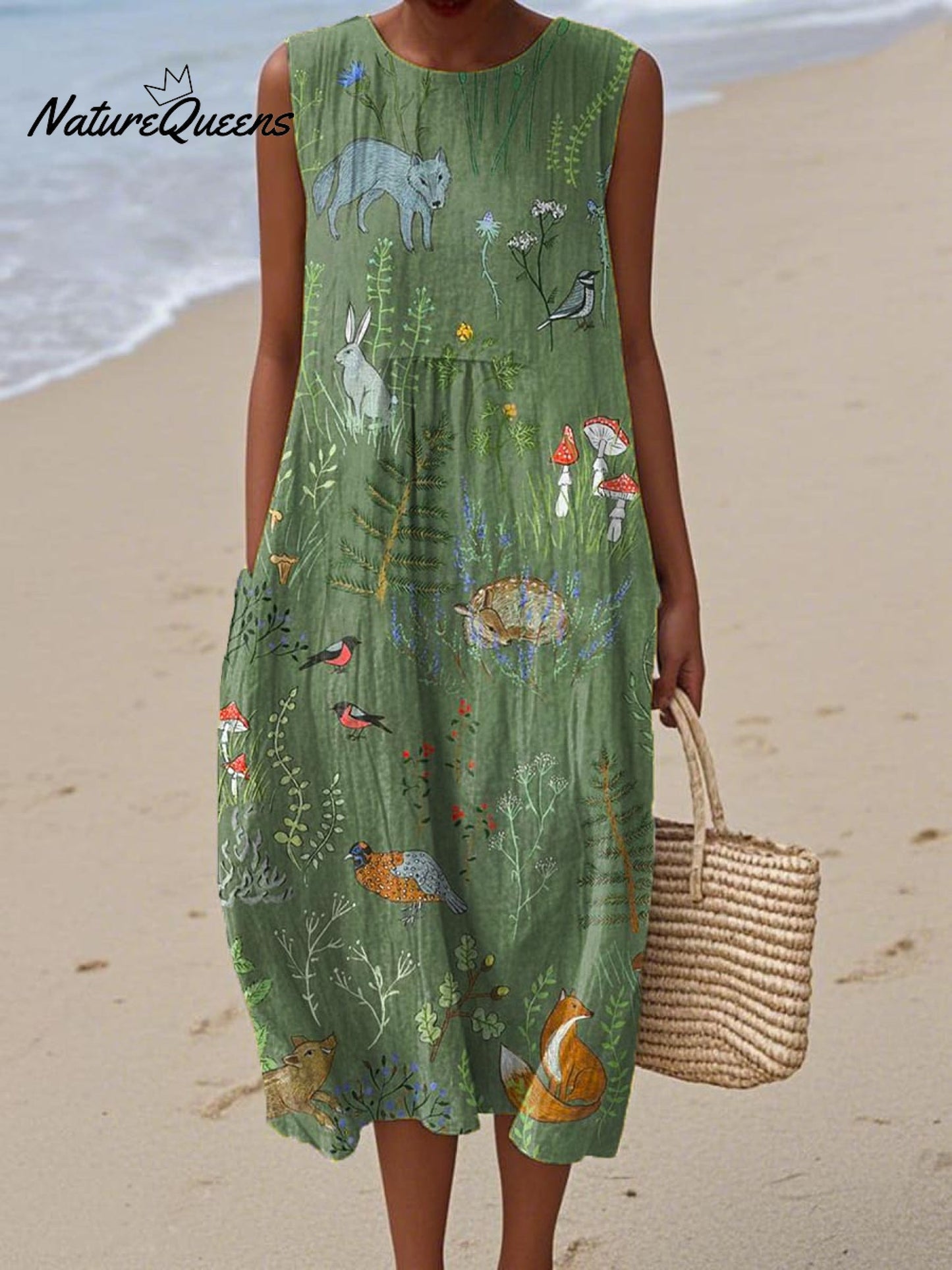 Darcy | Forest Animal Dress