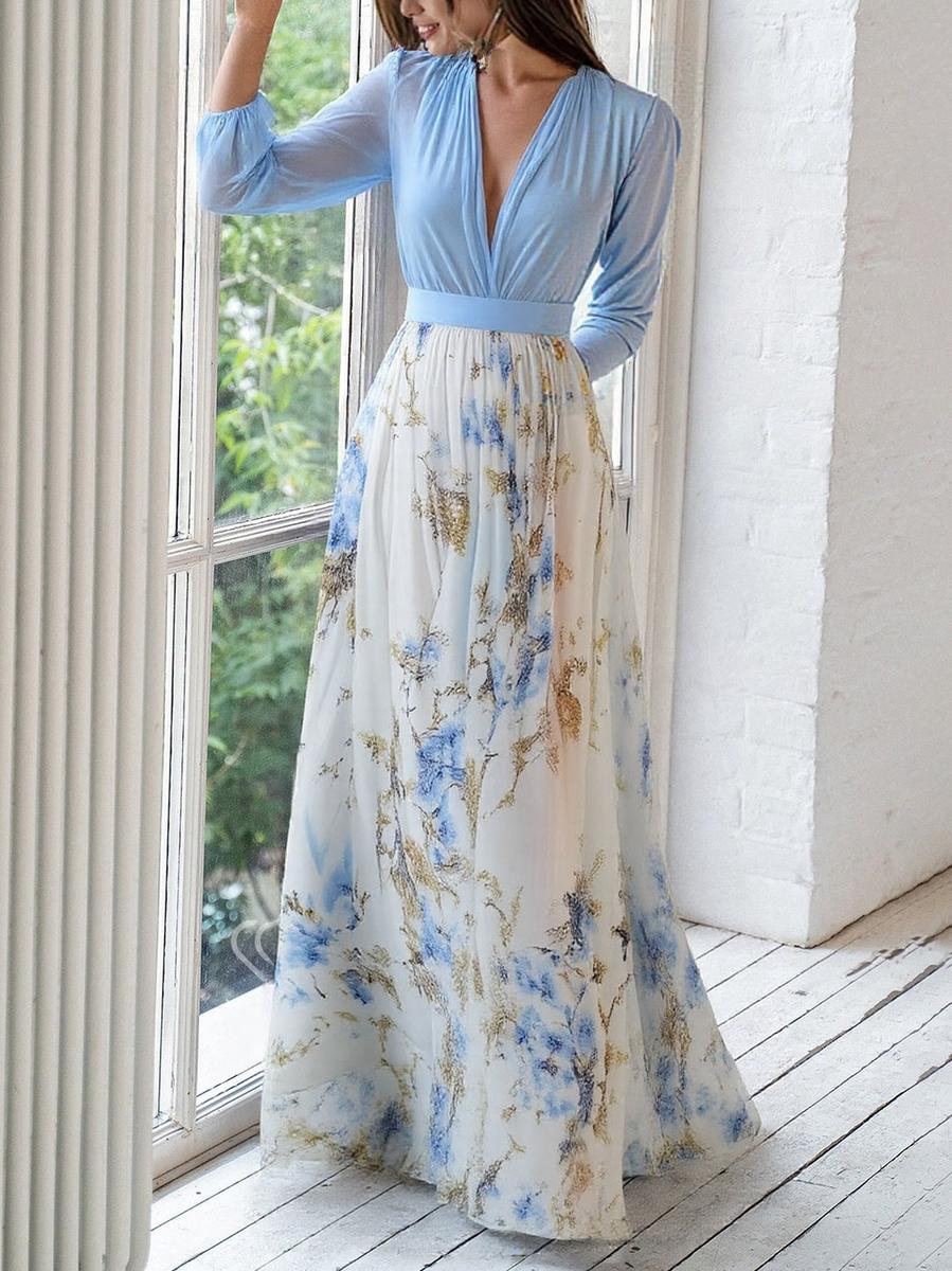 Camille | Dazzling Floral Maxi