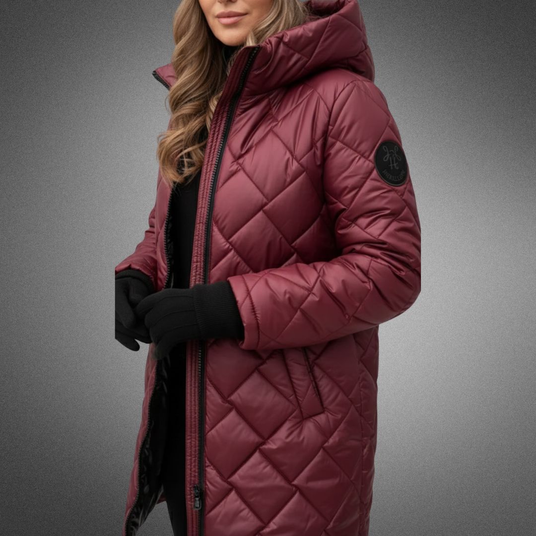 Thelma – Quilted Longline Padded Coat