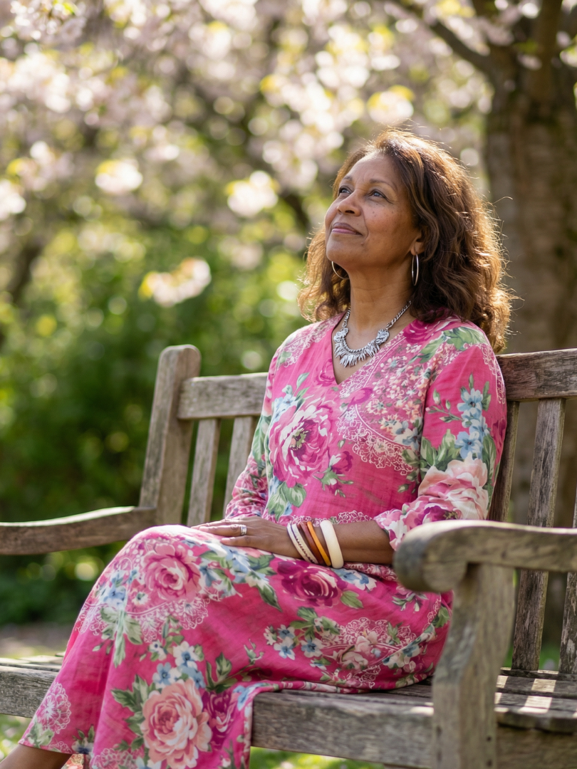 Maria – Floral Print Relaxed Maxi Dress