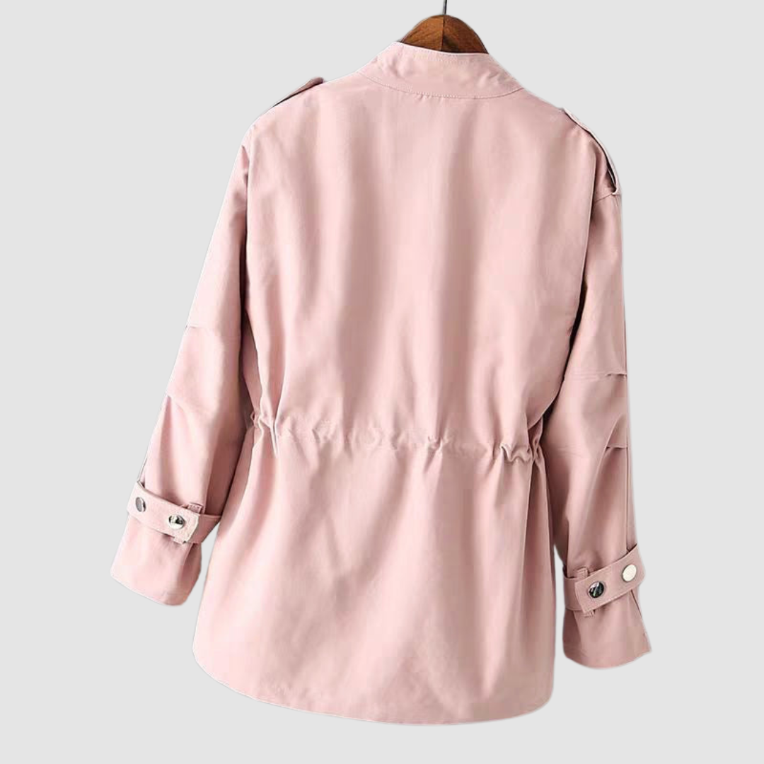 Mabel – Cinched Waist Utility Jacket