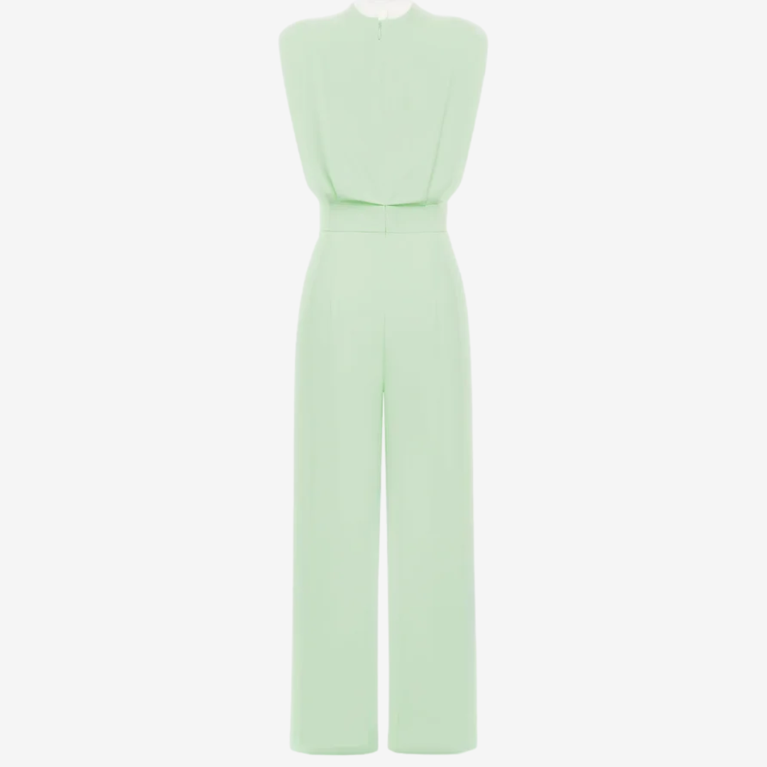 Brenda – Structured Wide-Leg Elegant Jumpsuit