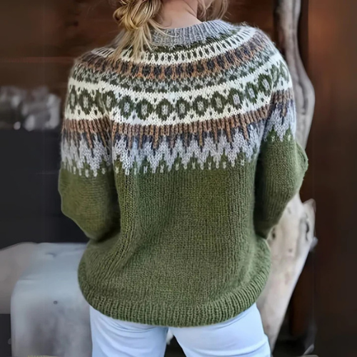 Isabel – Fair Isle Knit Jumper