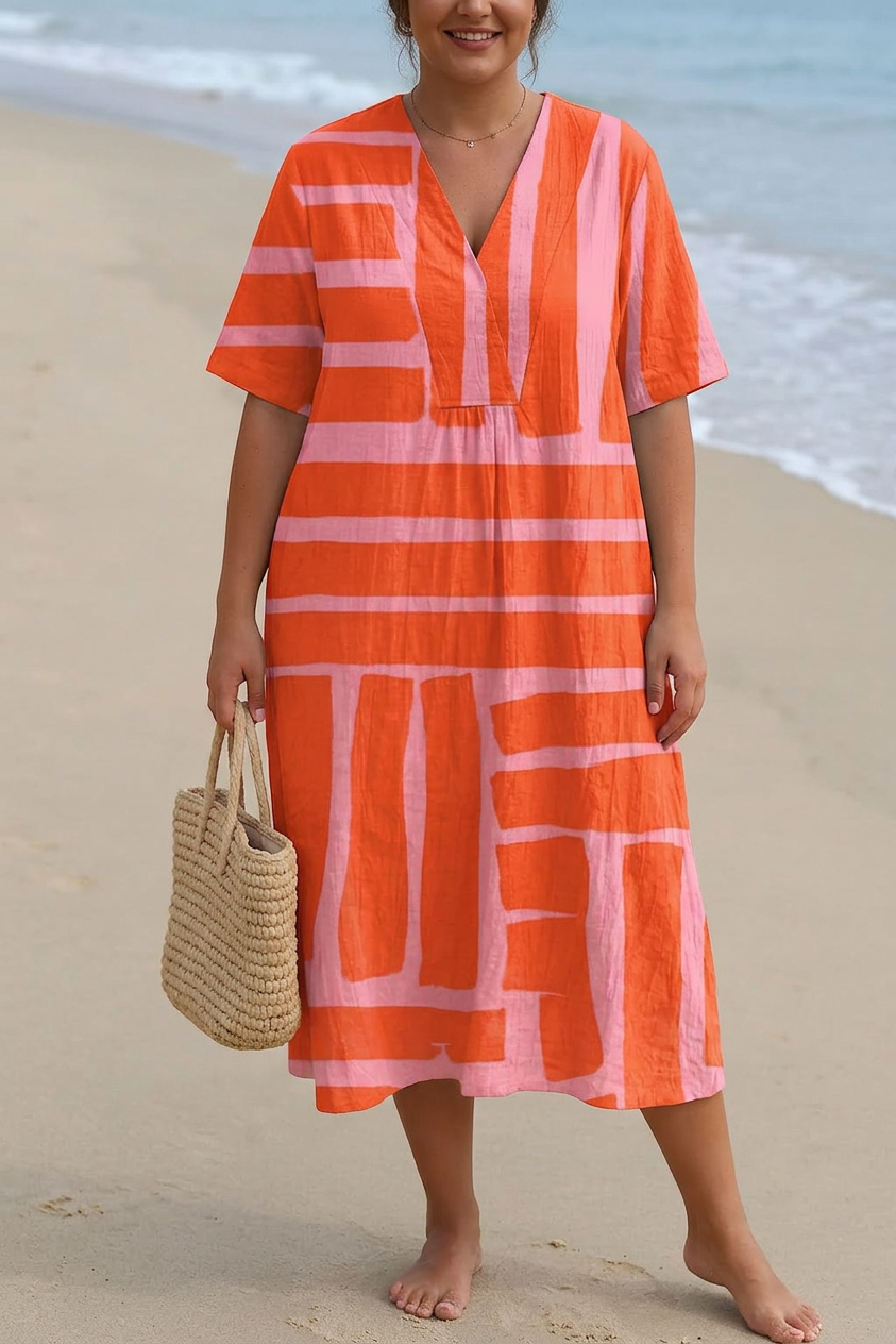 Lara | Breezy Print Dress