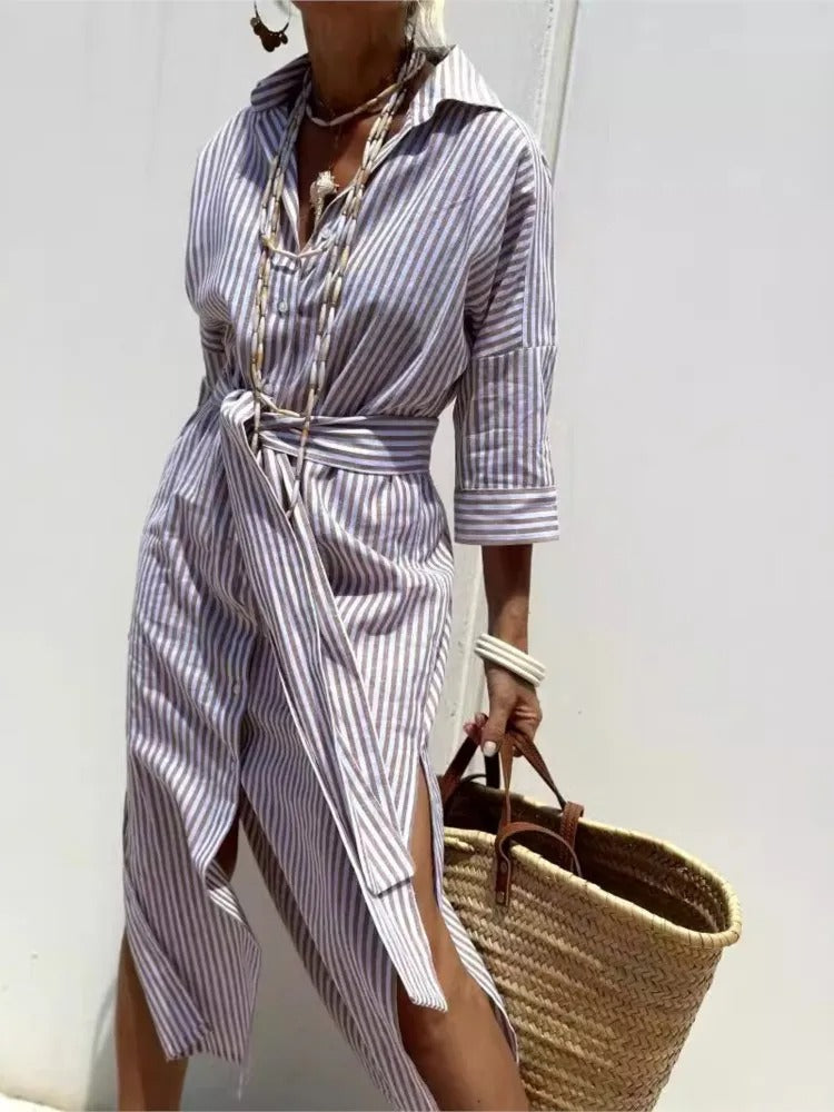 Jennica | Casual Striped Dress