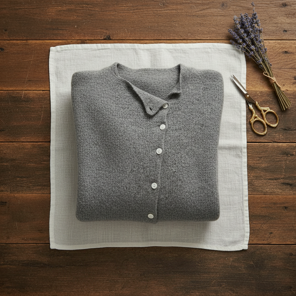 Delilah – Button-Front Knit Cardigan