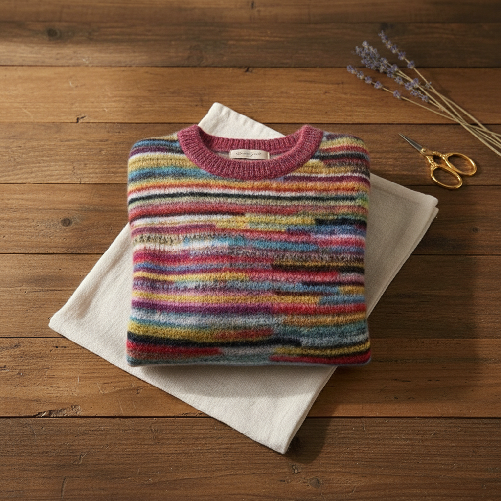 Kelly – Striped Knit Jumper