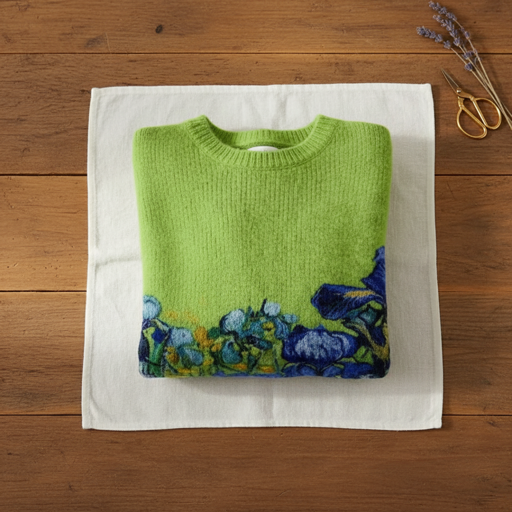 Millie – Floral Print Knit Jumper