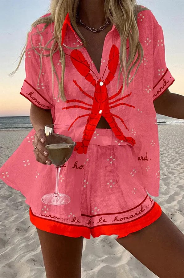Melanthia | Linen-Look Set