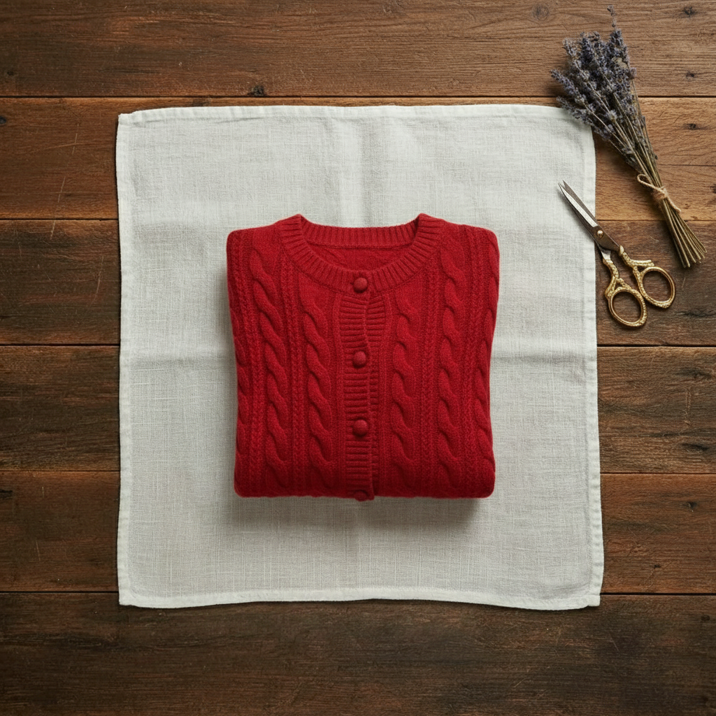 Madelyn – Cable Knit Button-Up Cardigan