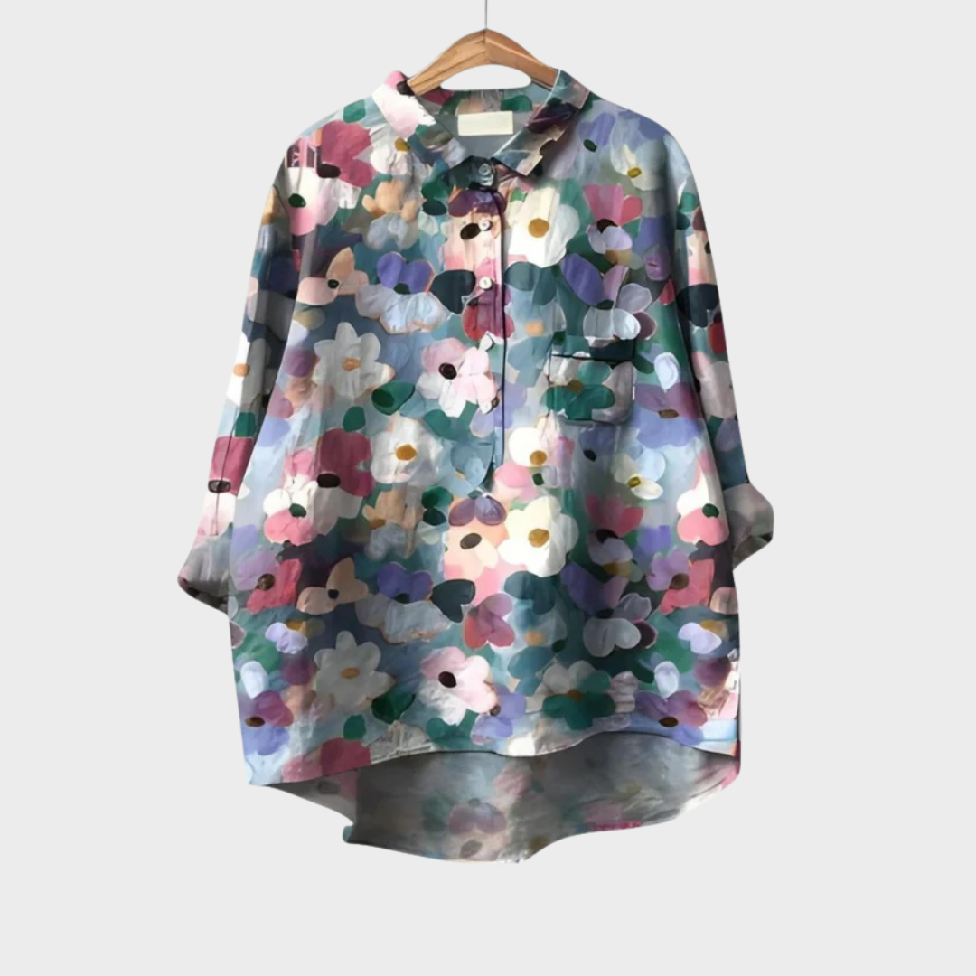 Allison | Elegant Breezy Summer Blouse