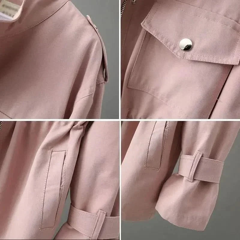 Rebecca β Cinched Waist Utility Jacket