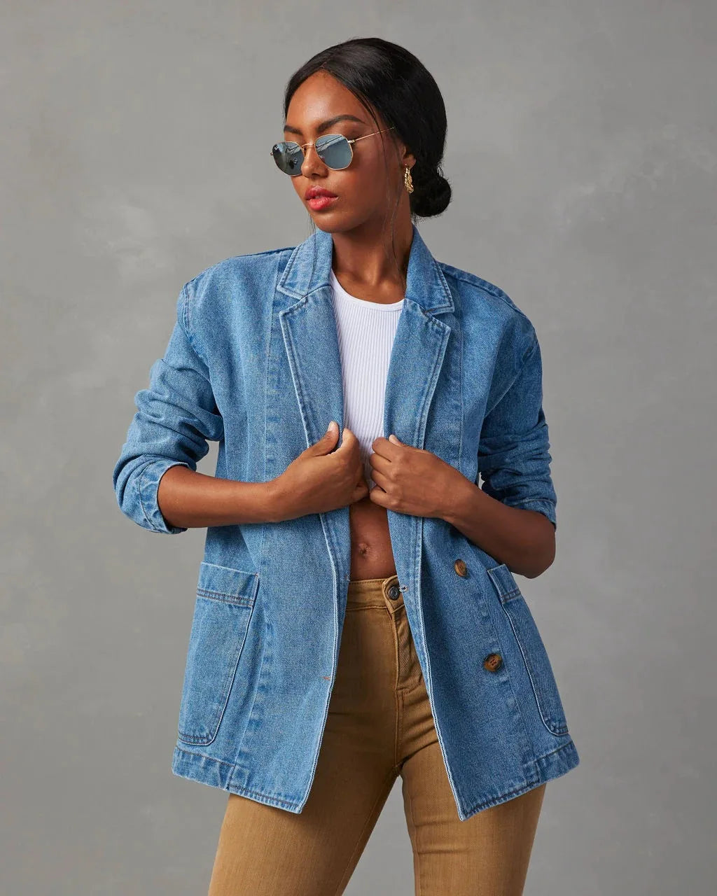 Sunday | Denim Blazer