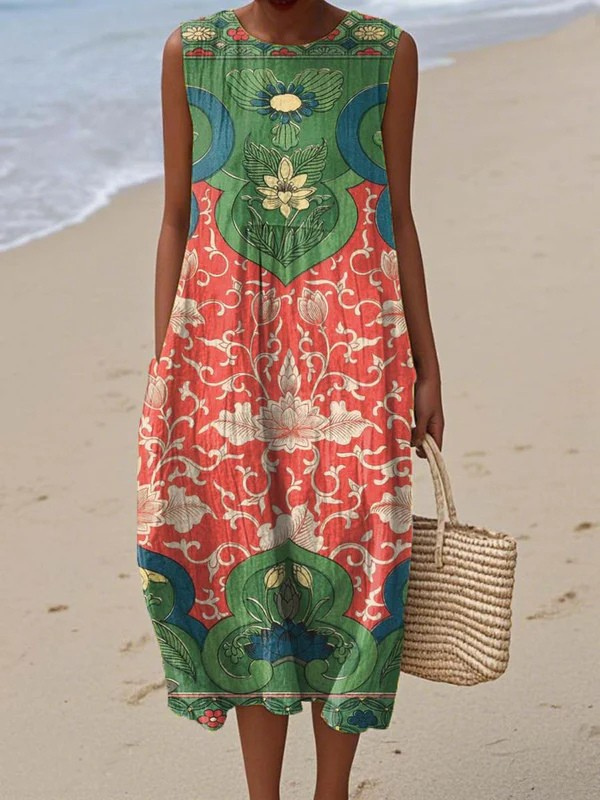 Aliyah | Bohemian Midi Dress