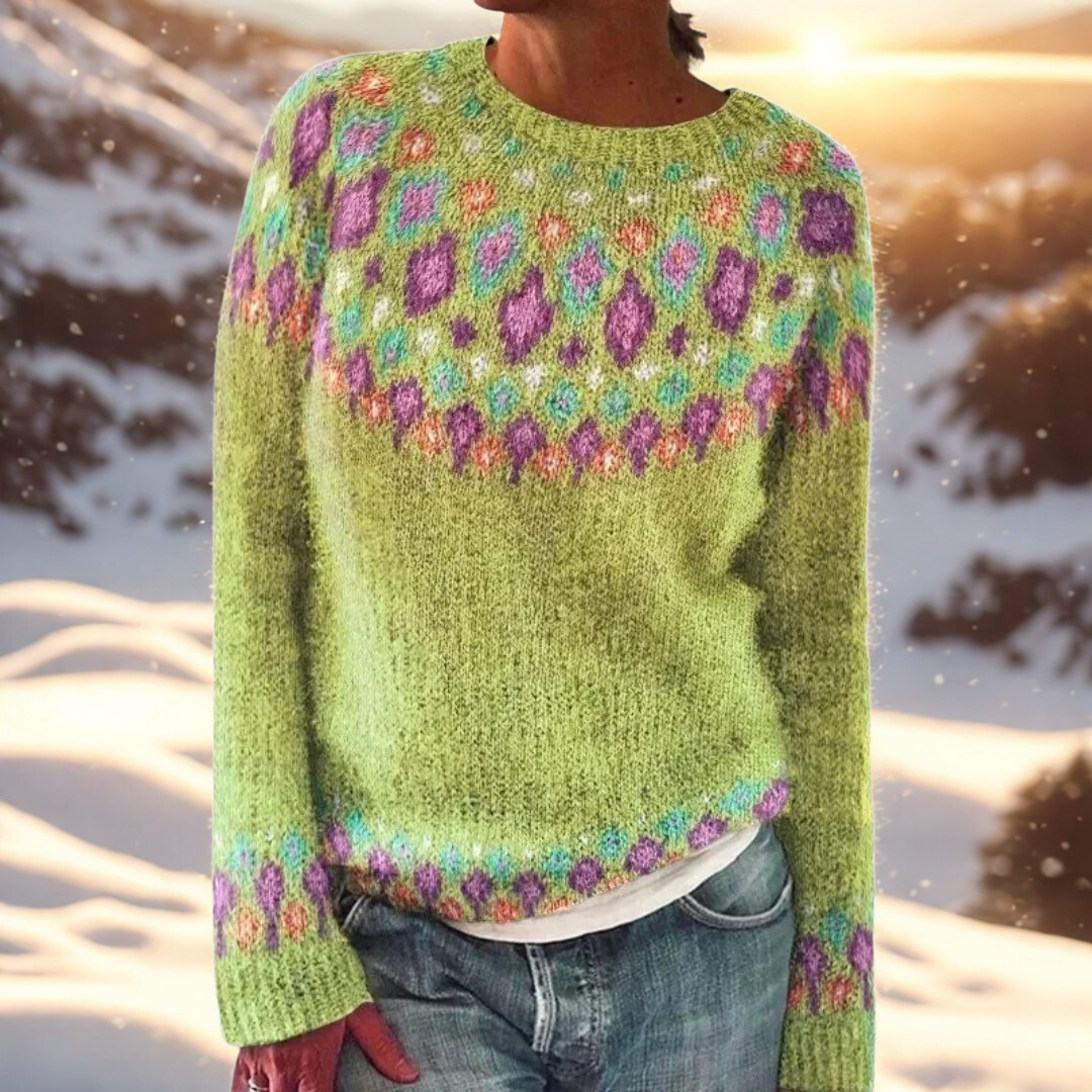 Nola – Fair Isle Knit Jumper