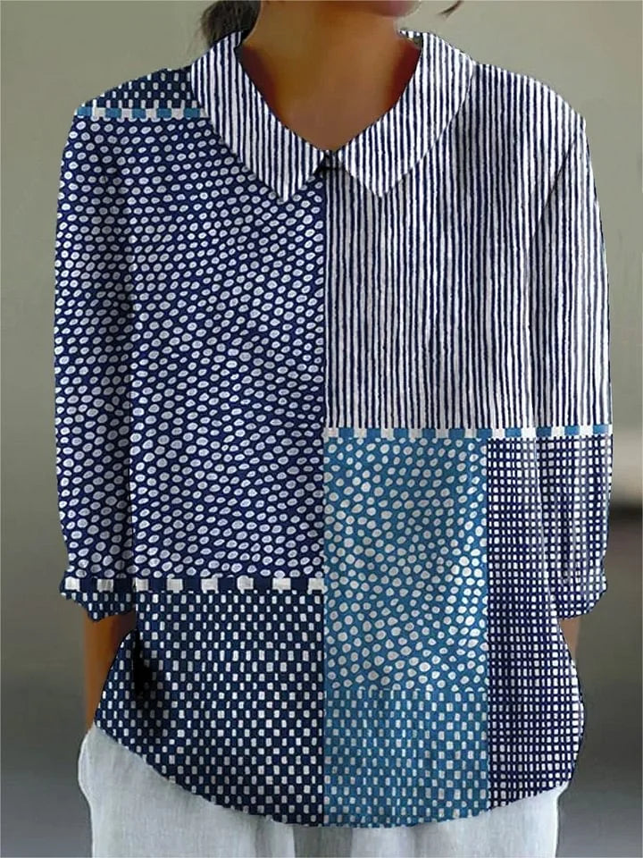 Rae | Vintage Colourful Blouse