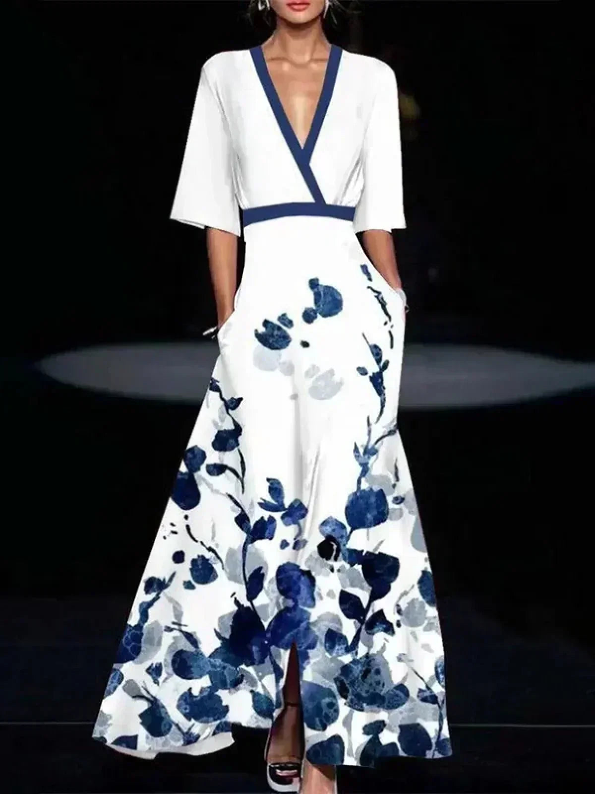 Nala | Elegant Draped Dress