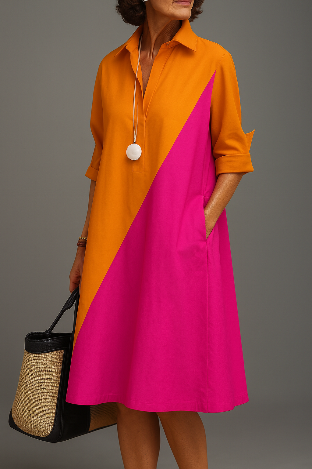 Sylvia | Comfortable Midi Dress