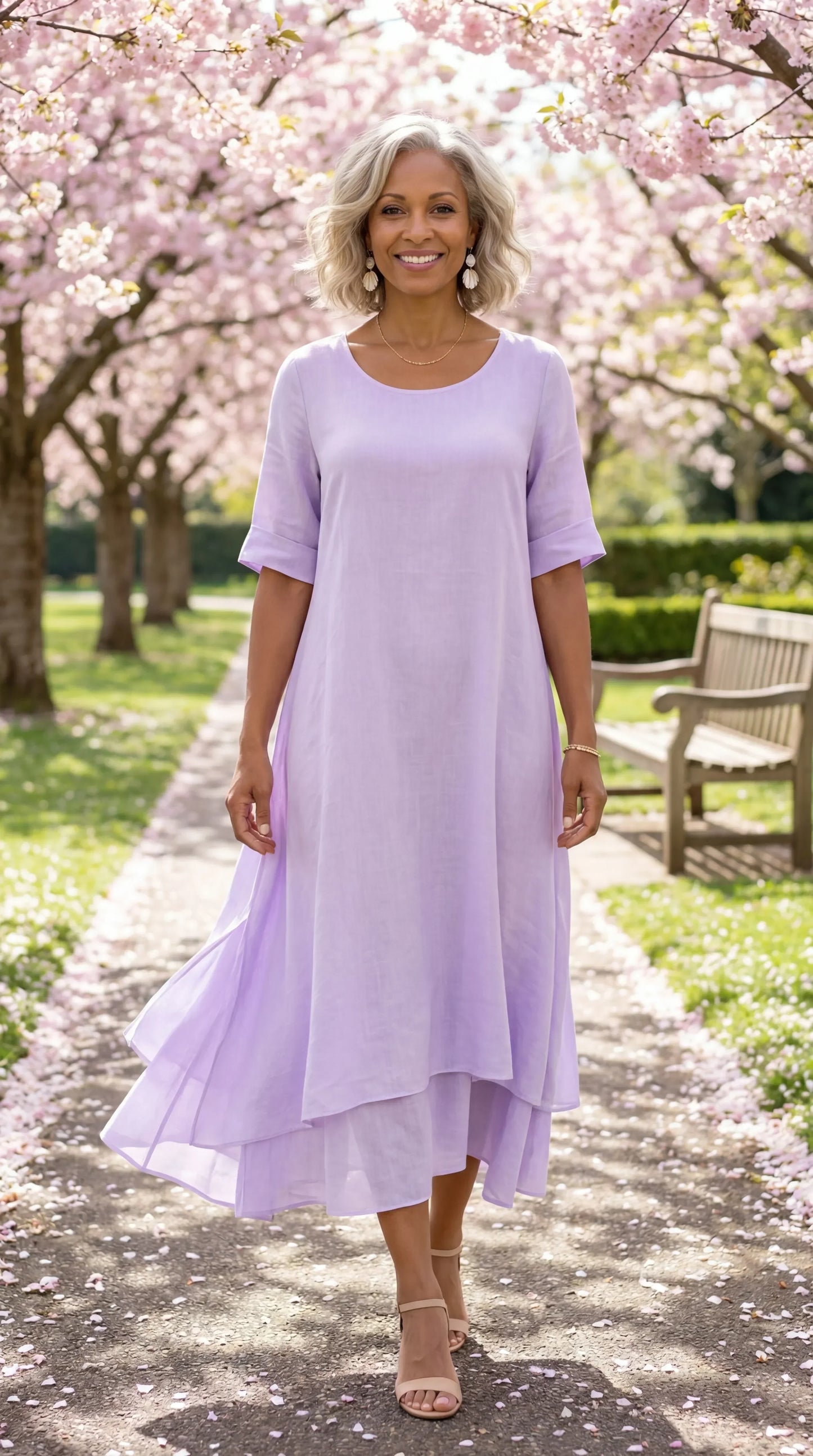 Paxton | Fluid Tiered Maxi Dress