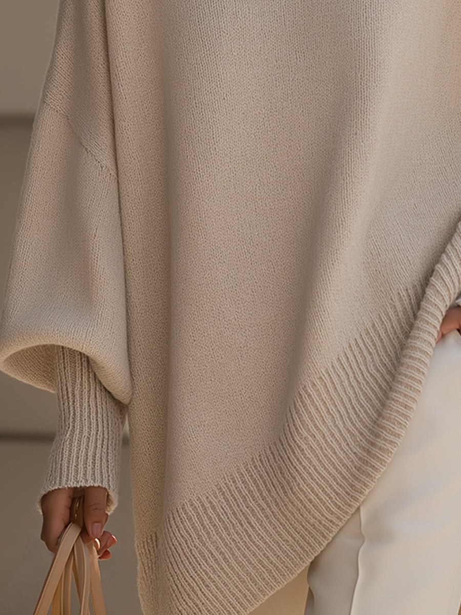 Paisley | Oversized Poncho Jumper