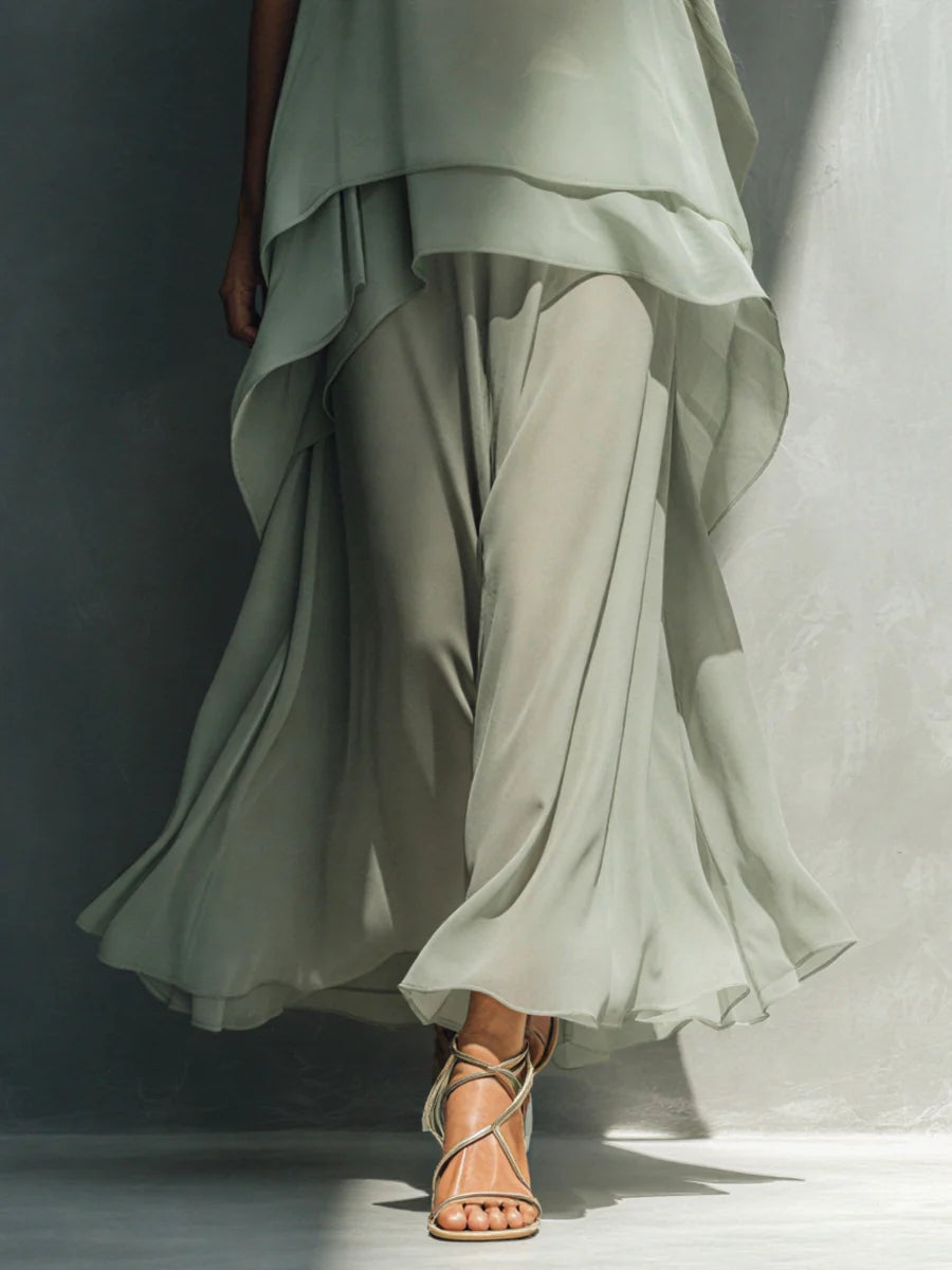 Maxine | Layered Flow Two-Piece Set