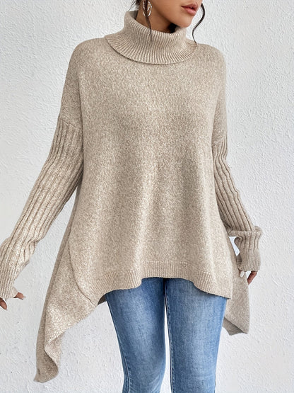 Jodi – Turtleneck Oversized Casual Jumper