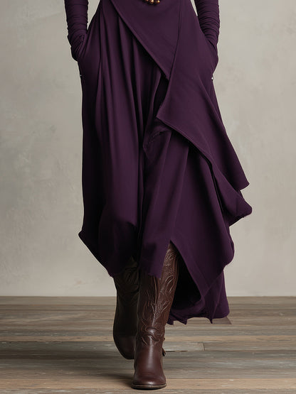 Dakota | Elegant Draped Dress