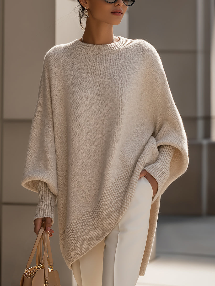 Paisley | Oversized Poncho Jumper