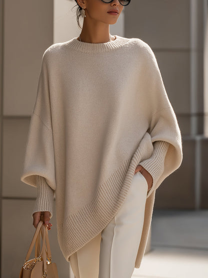 Paisley | Oversized Poncho Jumper