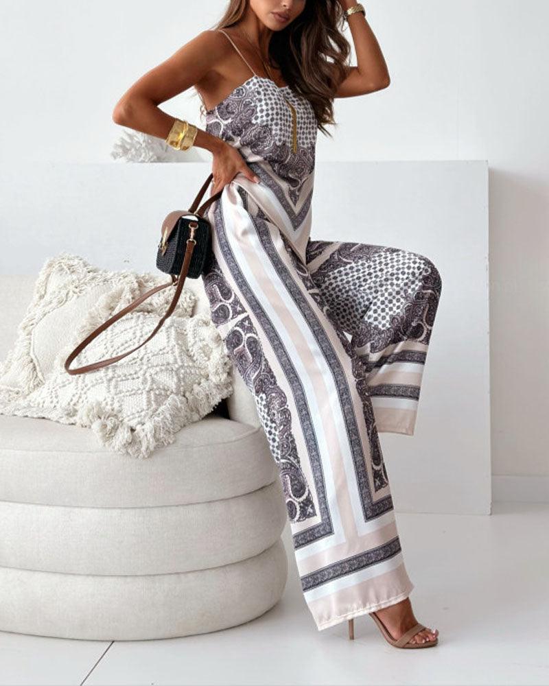 Carolanne | Holiday Ready Stylish Lace-Up Vest & Pants Two-Piece Set Dress