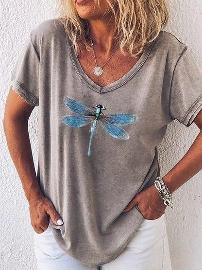 Elora | V-Neck Tee