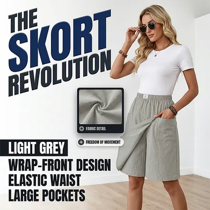 Clarissa – Relaxed Wide Leg Casual Shorts