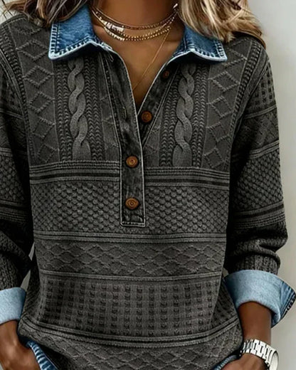 Riley | Stylish Collar Top