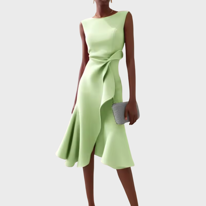 Romilly | Draped Asymmetric Midi