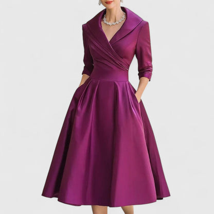 Ariel | Elegant Midi Dress