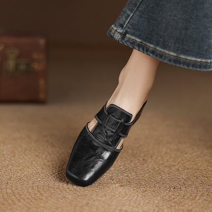 Alayna | Smooth Slip-On Mules