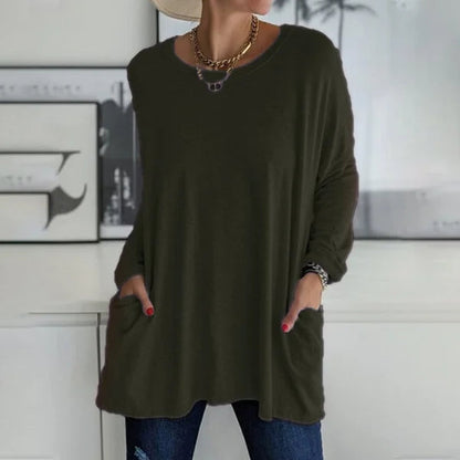 Joyanna | Relaxed Long Sleeve Top