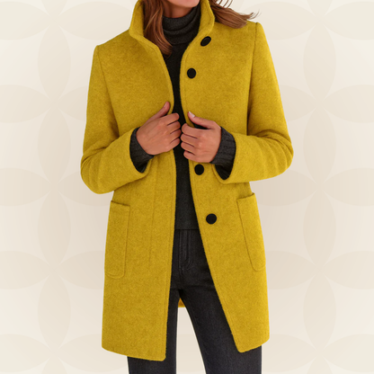 Susanne – Tailored High-Collar Winter Coat