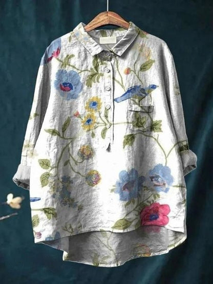 Margery | Floral Blouse