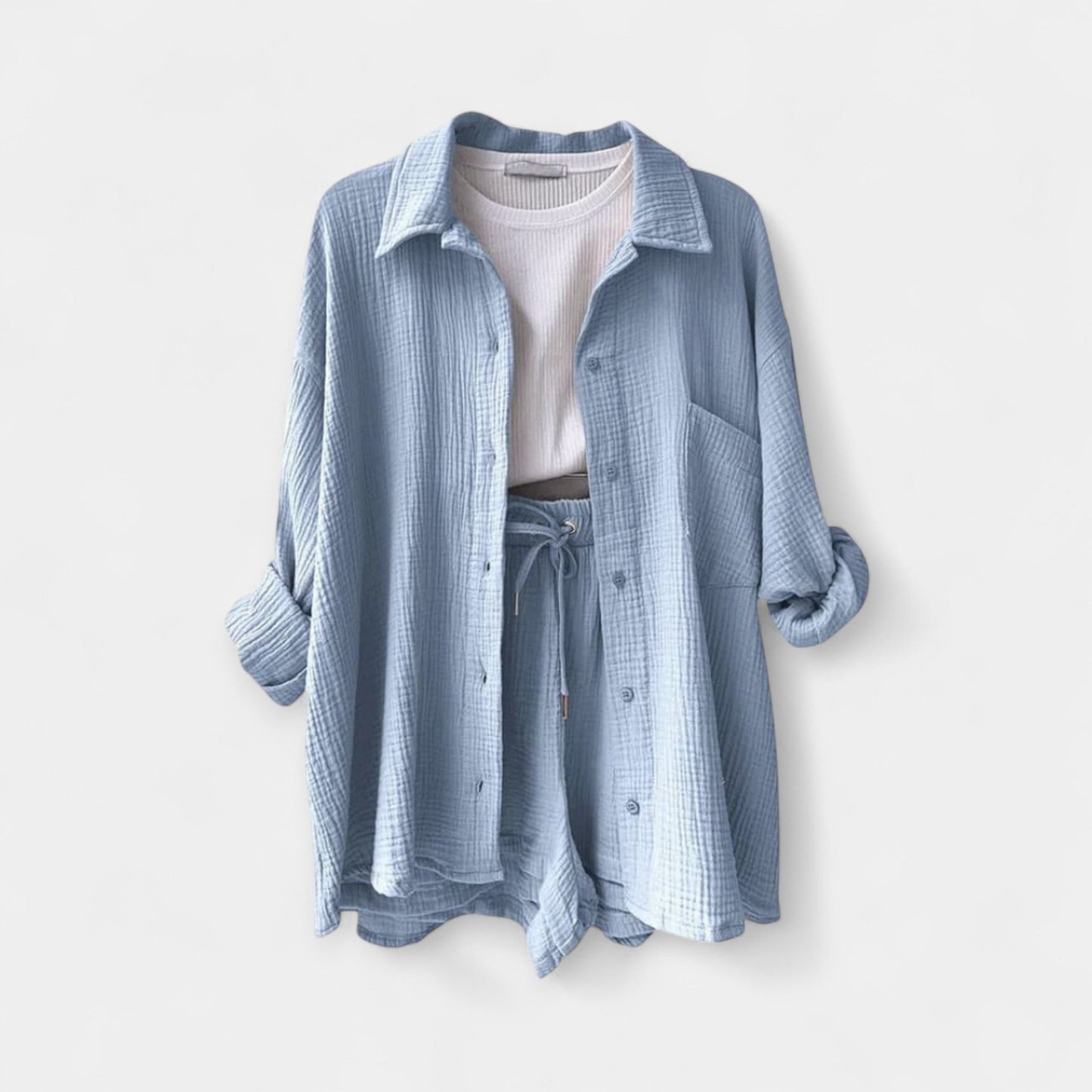 Promise | Colour Summer Outfit - Top and Shorts