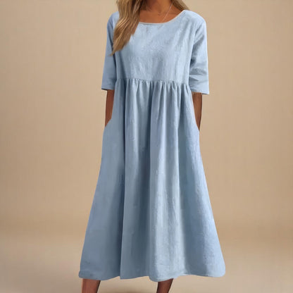 Emily | Classic Mid Sleeve Dress