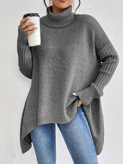 Jodi – Turtleneck Oversized Casual Jumper