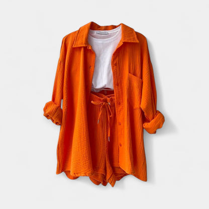 Promise | Colour Summer Outfit - Top and Shorts