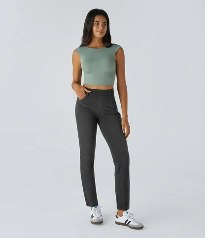 Elisha | Elastic and Comfortable Pants with High Waist