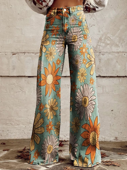 Nettie | Palazzo Pants Floral