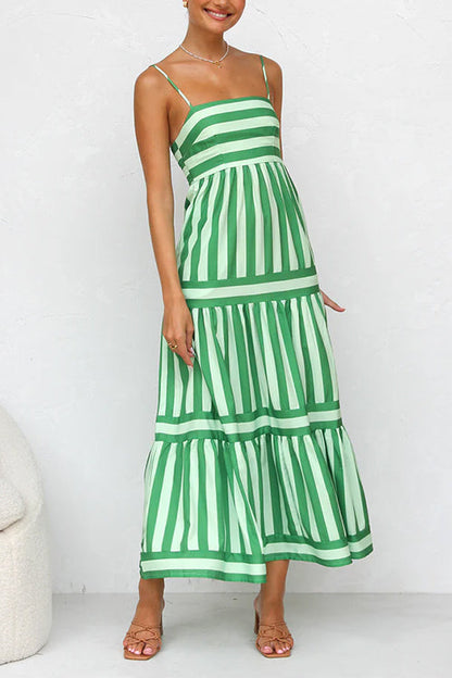 Rosalyn | Colour Block Maxi Dress