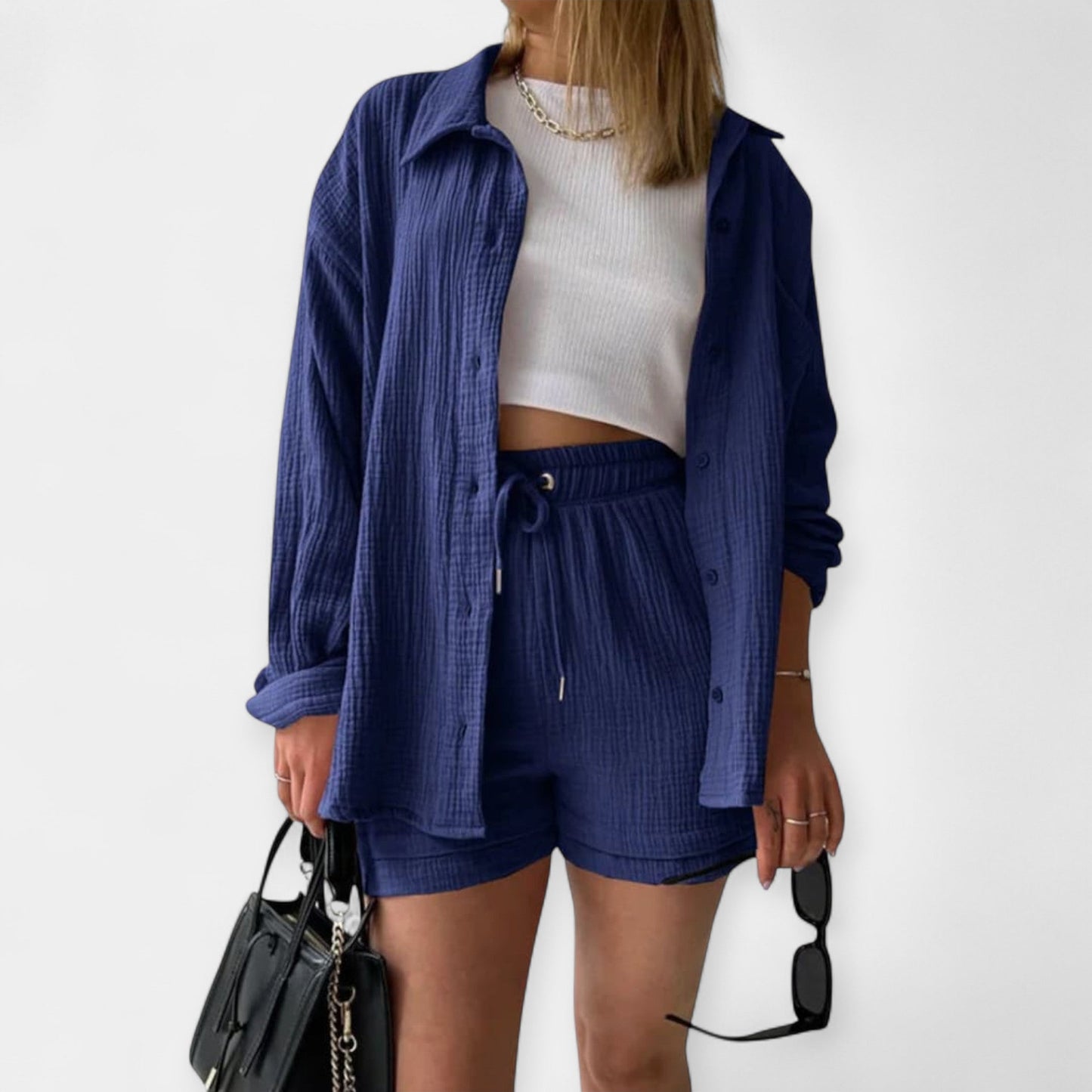 Promise | Colour Summer Outfit - Top and Shorts