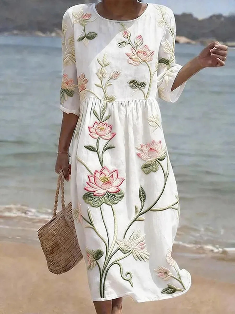 Beckham | Elegant Floral Dress